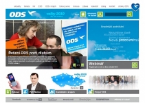 Nový volební web ODS: Interaktivní kontakt s voličem 